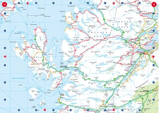 Sample content_Collins Handy Road Atlas Scotland