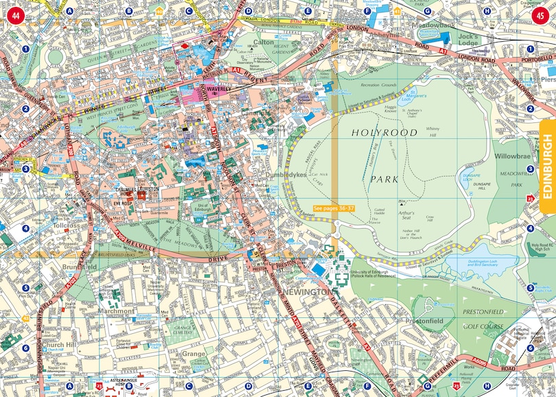 Sample content 2_Collins Handy Road Atlas Scotland