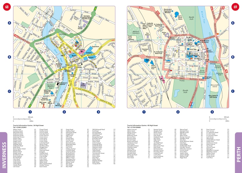 Sample content 4_Collins Handy Road Atlas Scotland