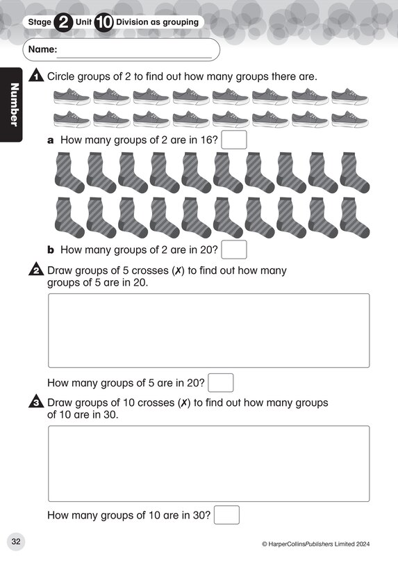 Aper&ccedil;u du contenu_Collins International Primary Maths