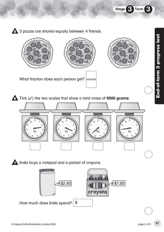 Aper&ccedil;u du contenu 4_Collins International Primary Maths