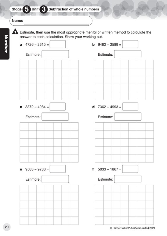Aper&ccedil;u du contenu_Collins International Primary Maths