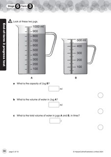 Aper&ccedil;u du contenu_Collins International Primary Maths