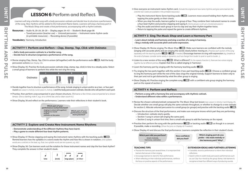 Sample content 3_Collins International Primary Music