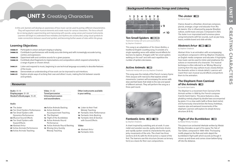 Sample content_Collins International Primary Music – Cambridge Primary Music Teacher's Guide Stage 4