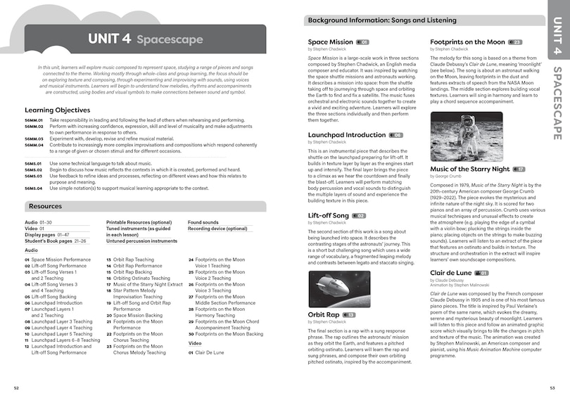Aperçu du contenu_Collins International Primary Music – Cambridge Primary Music Teacher's Guide Stage 5