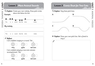 Aperçu du contenu_Collins International Primary Music – Cambridge Primary Music Student’s Book Stage 2