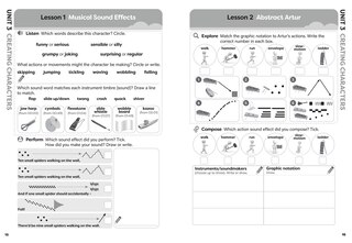 Sample content_Collins International Primary Music – Cambridge Primary Music Student’s Book Stage 4