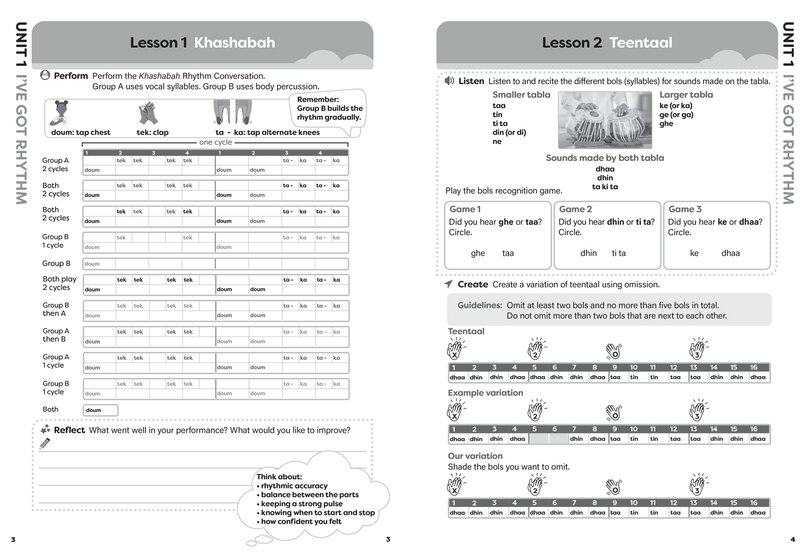 Aperçu du contenu_Collins International Primary Music – Cambridge Primary Music Student’s Book Stage 6
