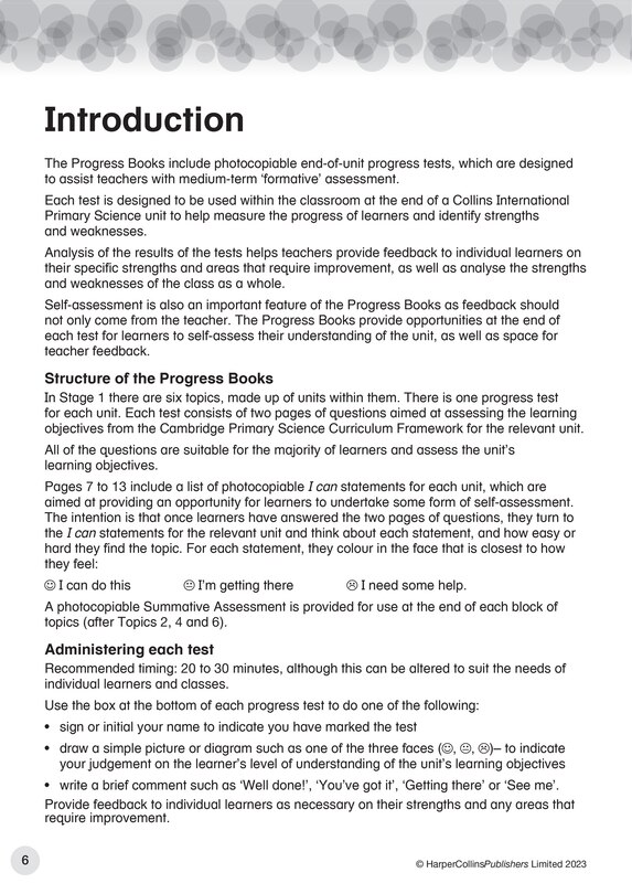 Sample content_Collins International Primary Science