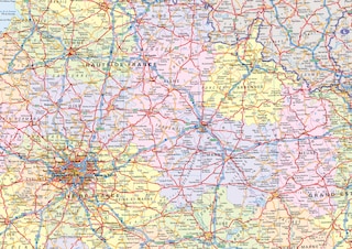 Sample content 3_Collins Road Map of France