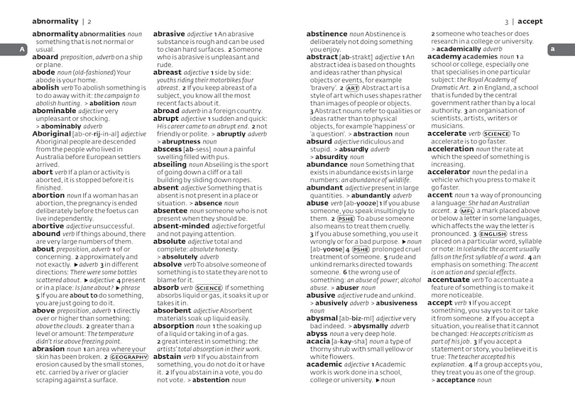 Sample content 4_Collins School Dictionary