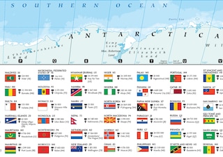 Sample content_Collins World Wall Laminated Map
