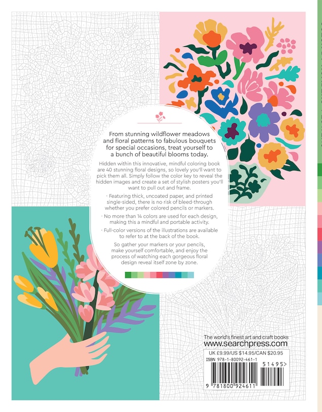 Sample content 5_Color by Numbers Flowers and Bouquets