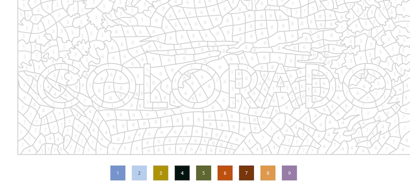 Sample content 3_Color by Numbers Nature