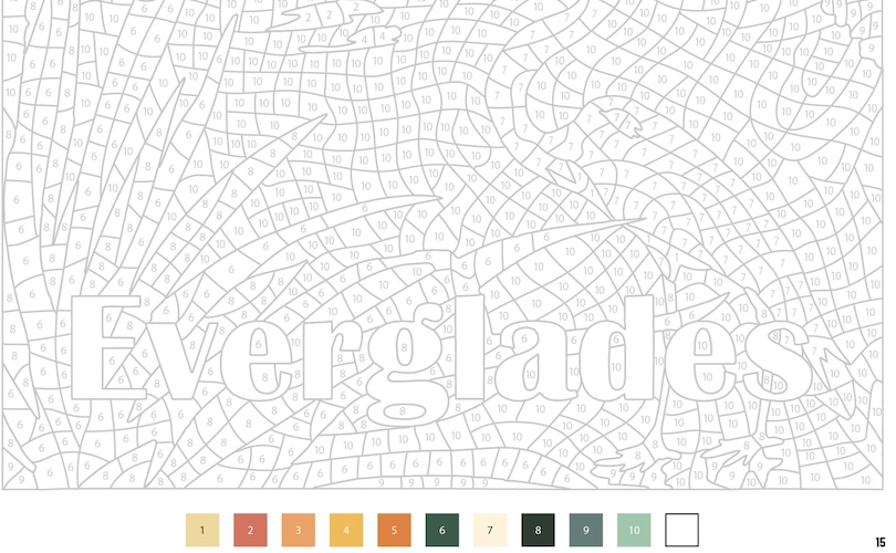 Sample content 3_Color by Numbers US National Parks