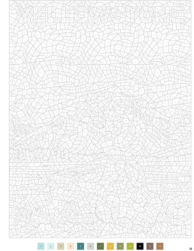 Sample content 5_Color by Numbers US National Parks