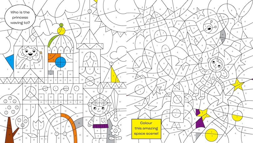 Sample content_Color By Numbers