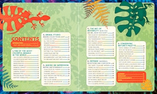 Table des mati&egrave;res_Color in Nature