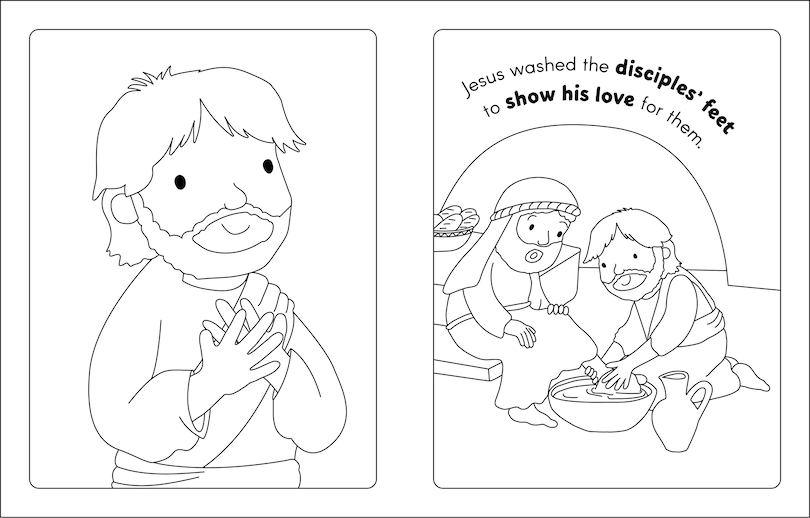 Aper&ccedil;u du contenu 3_My Very First Bible Easter Coloring Book
