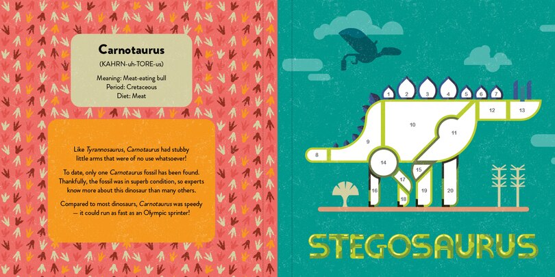 Sample content 2_Color with Stickers: Dinosaurs