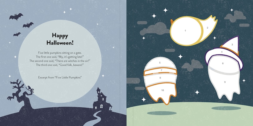 Aperçu du contenu 2_Color with Stickers: Halloween