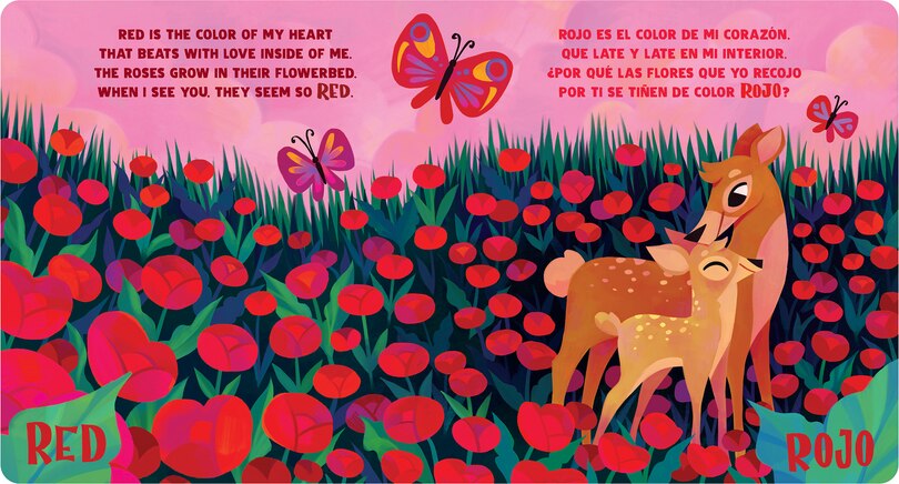 Aperçu du contenu_Colors of My Heart / Colores De Mi Corazón (Scholastic Bilingual)