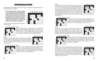 Sample content_Colossal Kakuro: 72 Titanically Tricky Puzzles