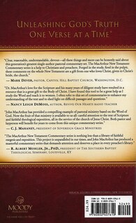 Back cover_Colossians and Philemon MacArthur New Testament Commentary