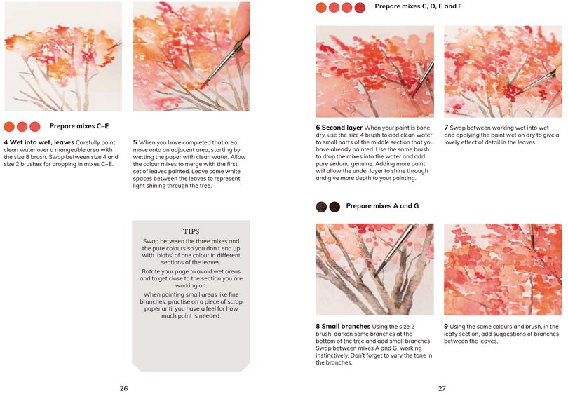 Sample content 5_Colour Mixing Guide: Watercolour Woodland, The