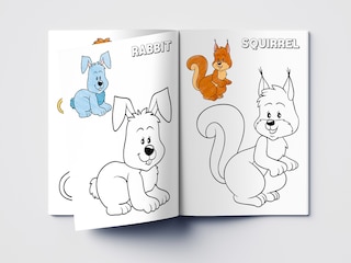 Aper&ccedil;u du contenu 3_Colouring Book of Animals: Creative Crayons Series - Crayon Copy Colour Books