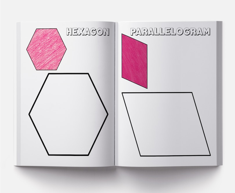 Aper&ccedil;u du contenu_Colouring Book of Shapes: Creative Crayons Series - Crayon Copy Colour Books