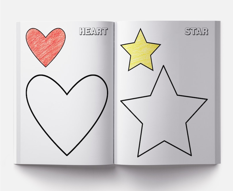 Aper&ccedil;u du contenu 2_Colouring Book of Shapes: Creative Crayons Series - Crayon Copy Colour Books