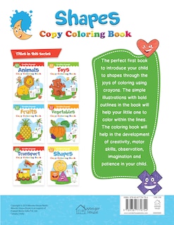 Aper&ccedil;u du contenu 3_Colouring Book of Shapes: Creative Crayons Series - Crayon Copy Colour Books