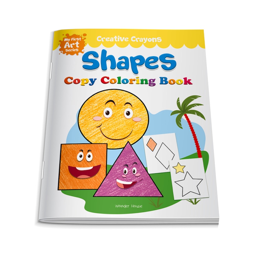 Aper&ccedil;u du contenu 5_Colouring Book of Shapes: Creative Crayons Series - Crayon Copy Colour Books