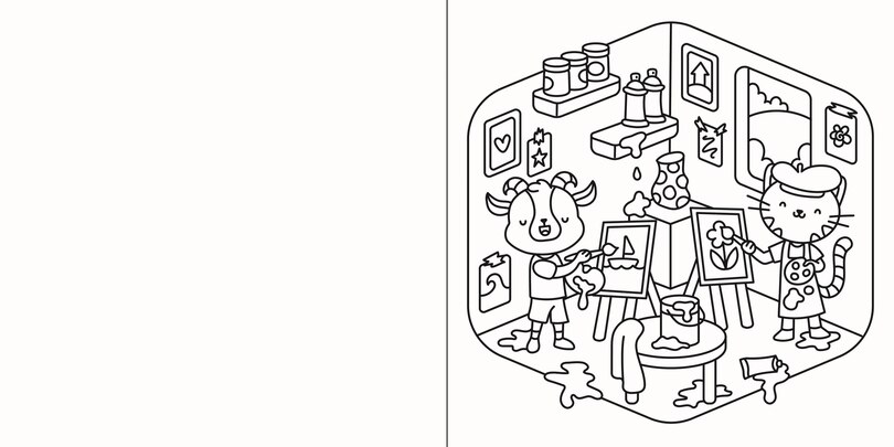 Sample content 2_COLOURING CORNER BEST FRIENDS