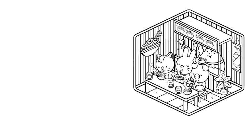 Aper&ccedil;u du contenu_COLOURING CORNER COSY FOOD