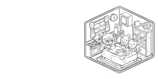 Aper&ccedil;u du contenu 5_COLOURING CORNER COSY FOOD