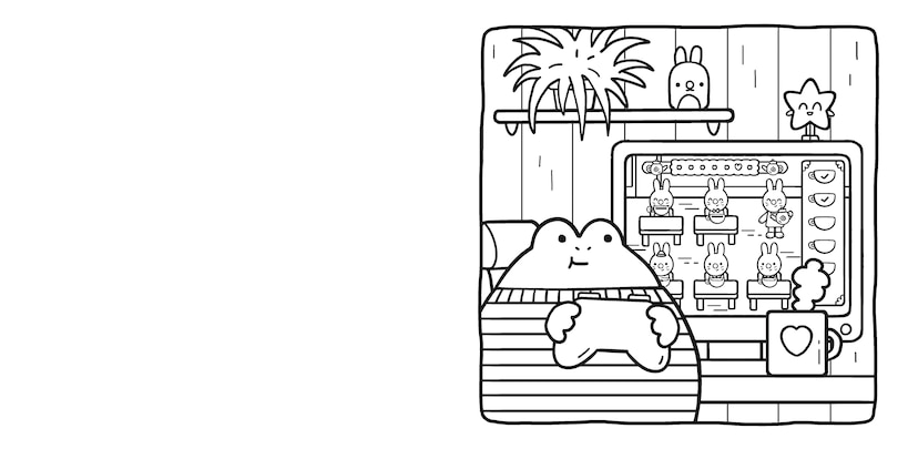 Aper&ccedil;u du contenu_COLOURING CORNER COSY GAMER