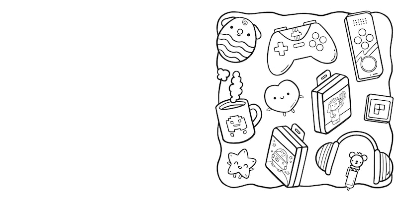 Aper&ccedil;u du contenu 3_COLOURING CORNER COSY GAMER