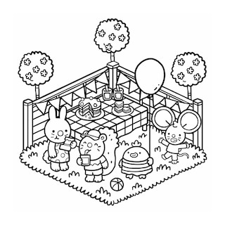 Sample content 2_COLOURING CORNER COSY GARDENS