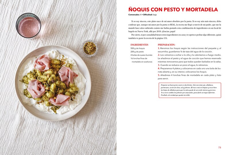 Aperçu du contenu 4_Comer y esas cosas. Recetas diferentes para salir de lo de siempre / Eating and Other Things: Easy and Fun Recipes for Everyday Life