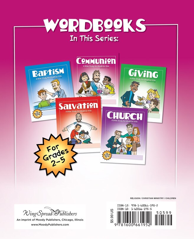 Back cover_Communion: A Bible Study Wordbook for Kids