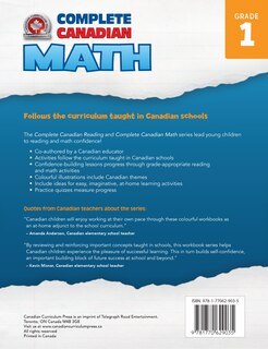 Back cover_Complete Canadian Math Grade 1: Essential Skills for Ages 6–7