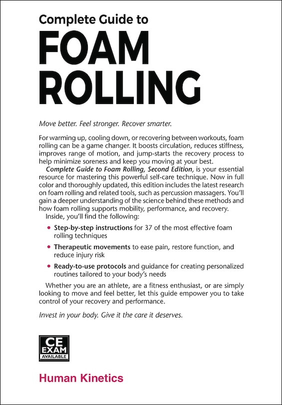 Couverture arri&egrave;re_Complete Guide to Foam Rolling
