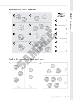 Sample content 3_Complete MathSmart: Grade 1 (Extensive Edition)