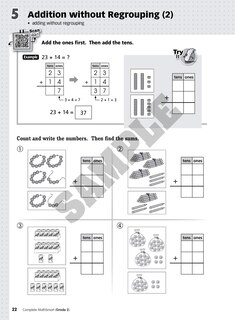Sample content 4_Complete MathSmart: Grade 2 (Extensive Edition)