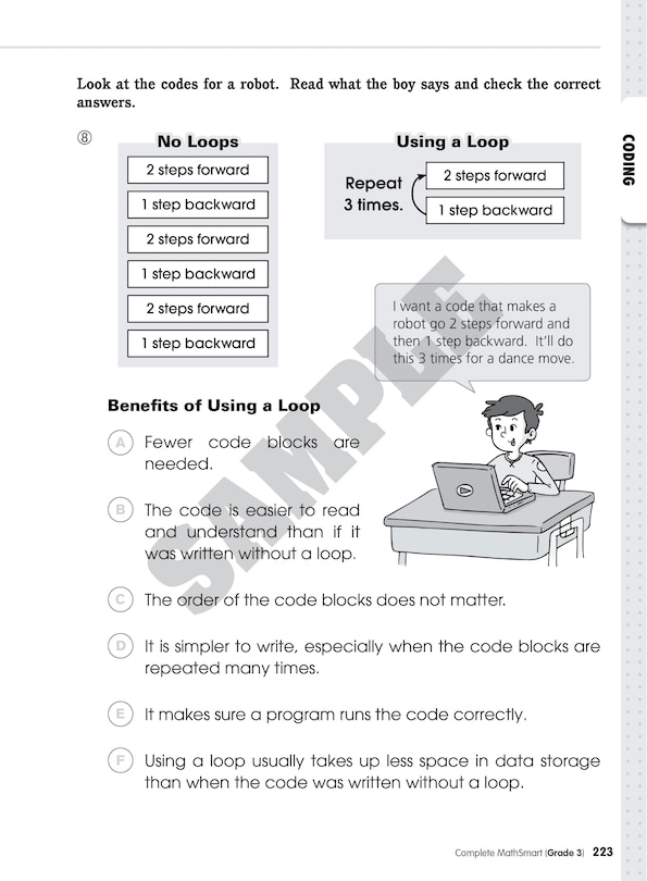 Sample content_Complete MathSmart: Grade 3 (Extensive Edition)