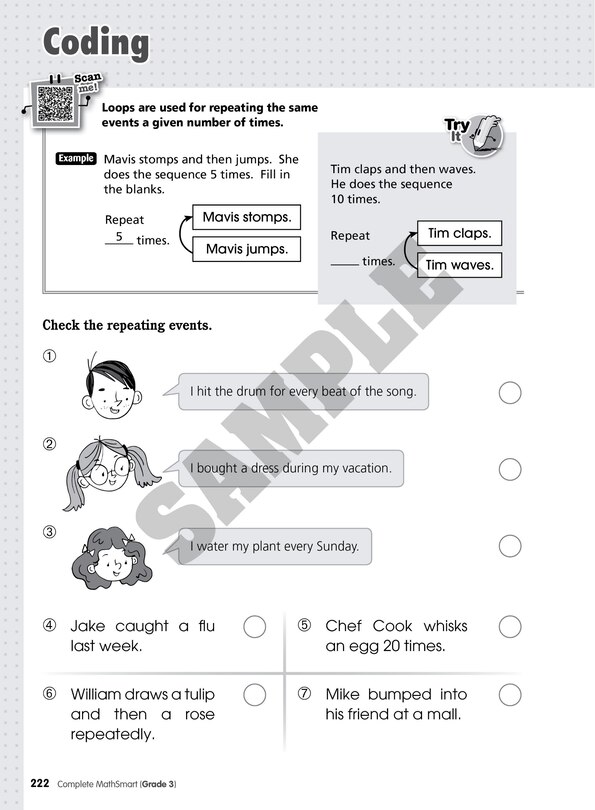 Sample content 2_Complete MathSmart: Grade 3 (Extensive Edition)