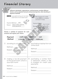 Sample content 2_Complete MathSmart: Grade 5 (Extensive Edition)